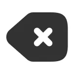 Backspace SVG Icon
